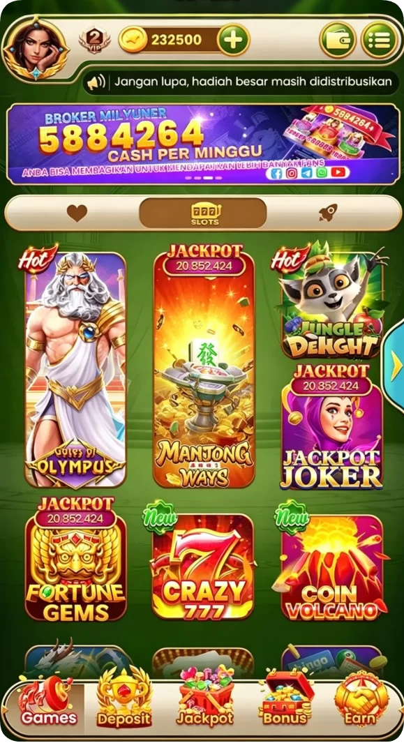 meja777 App APK Terbaru screenshot 2